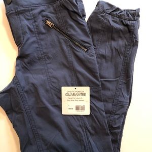 Athleta Trekkie crop jogger iron blue